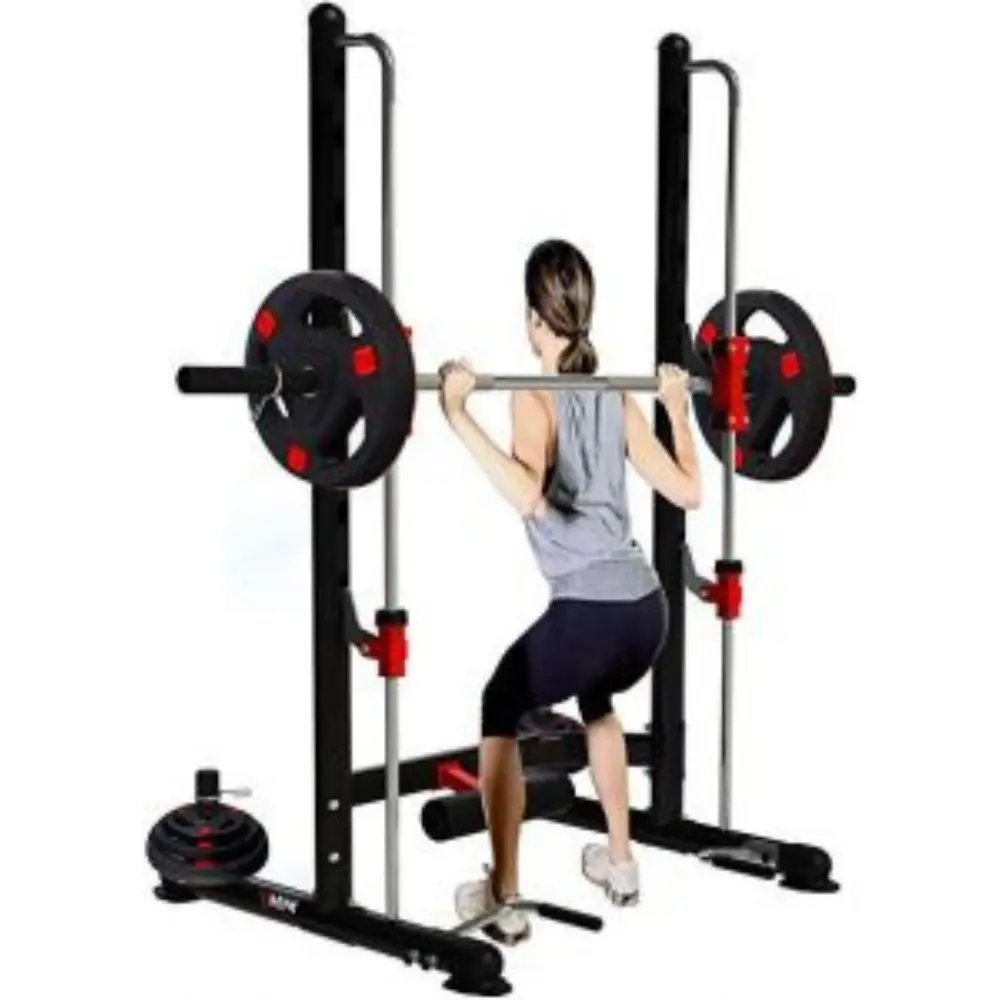 MiM USA Compact Multi Functions Smith Machine and Squat Rack