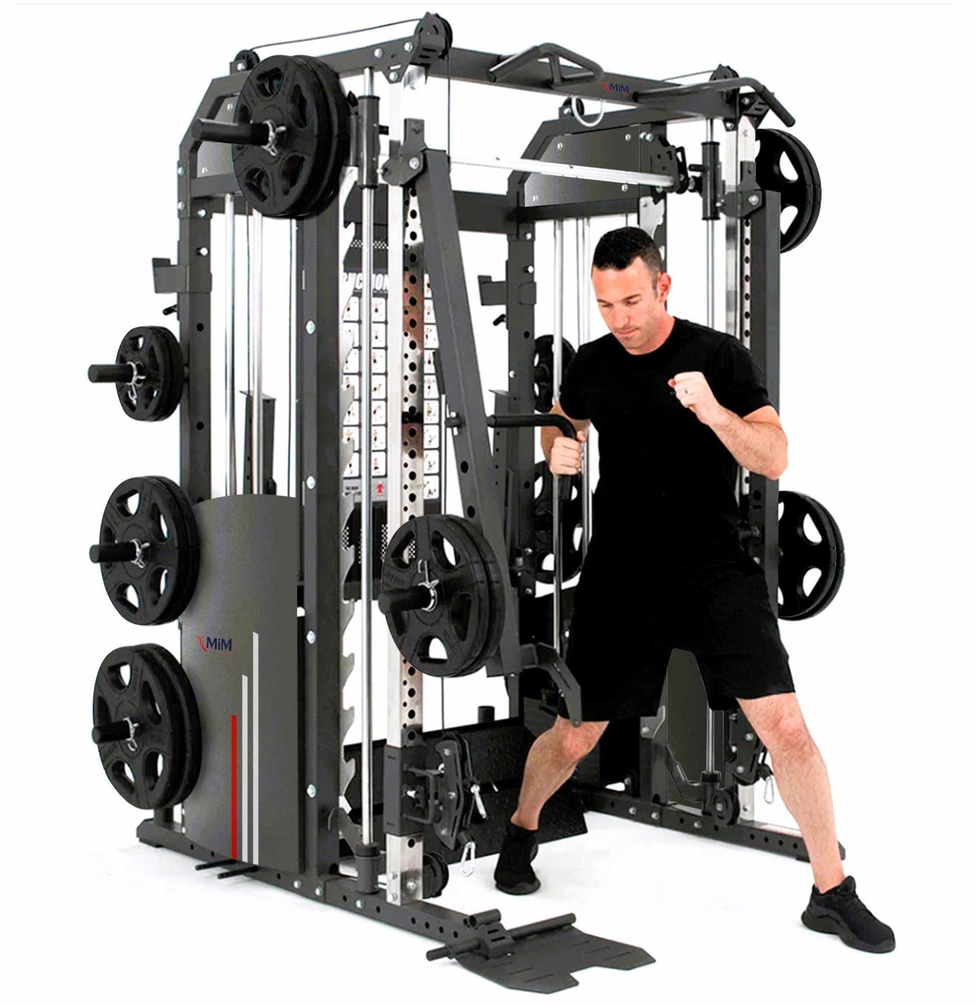 MiM USA Hercules Pro, Commercial Smith Machine, Functional Trainer ...